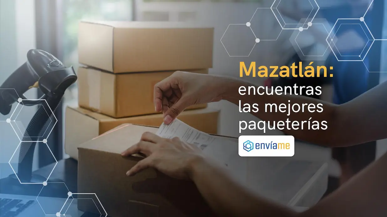 Conductor entregando paquetes en México