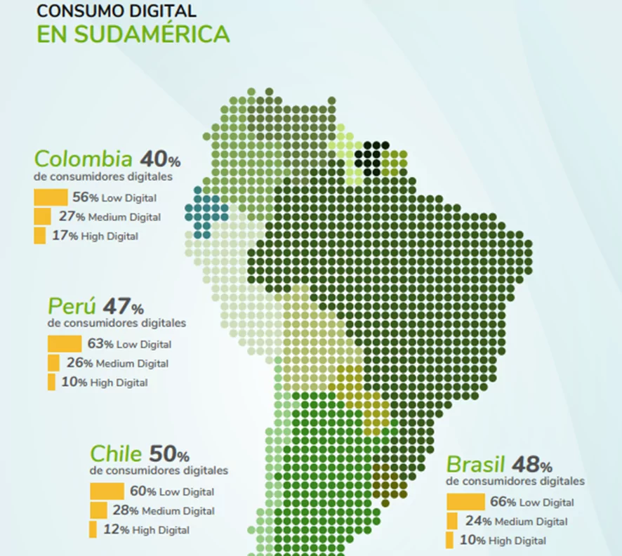 perfil consumidor ecommerce Chile